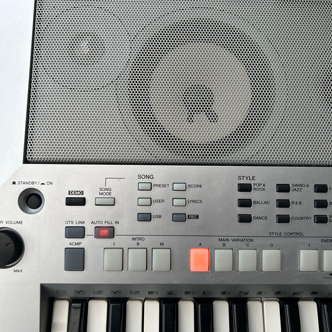 Yamaha PSR-S550 61鍵盤　シルバー