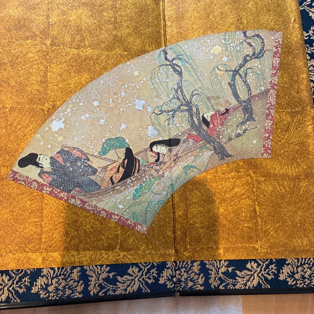 日本画 扇子デザイン 絵画・屏風