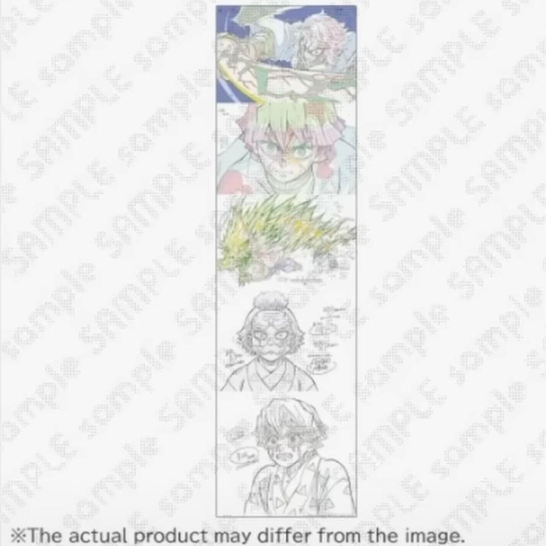 鬼滅の刃　無限城　隊士百景　原画タペストリー　台湾　受注品　我妻善逸　獪岳　桑島