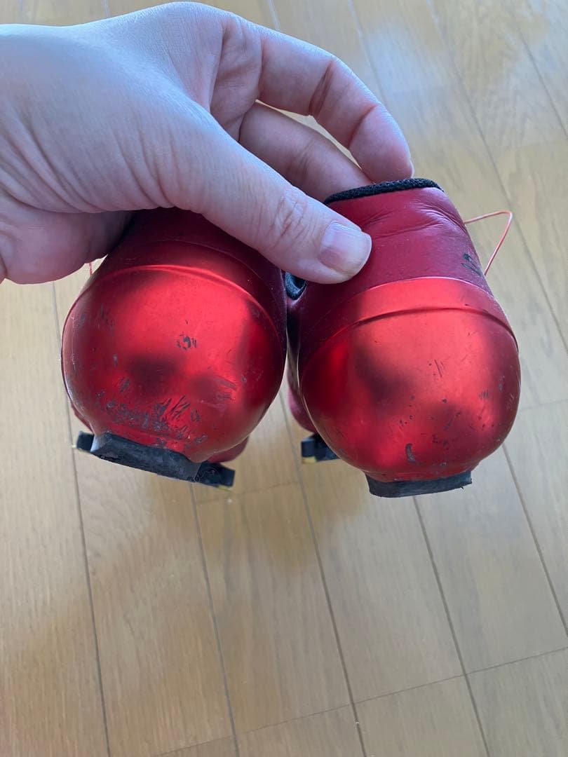 専用です　RC9 シマノ赤ビンディングシューズ