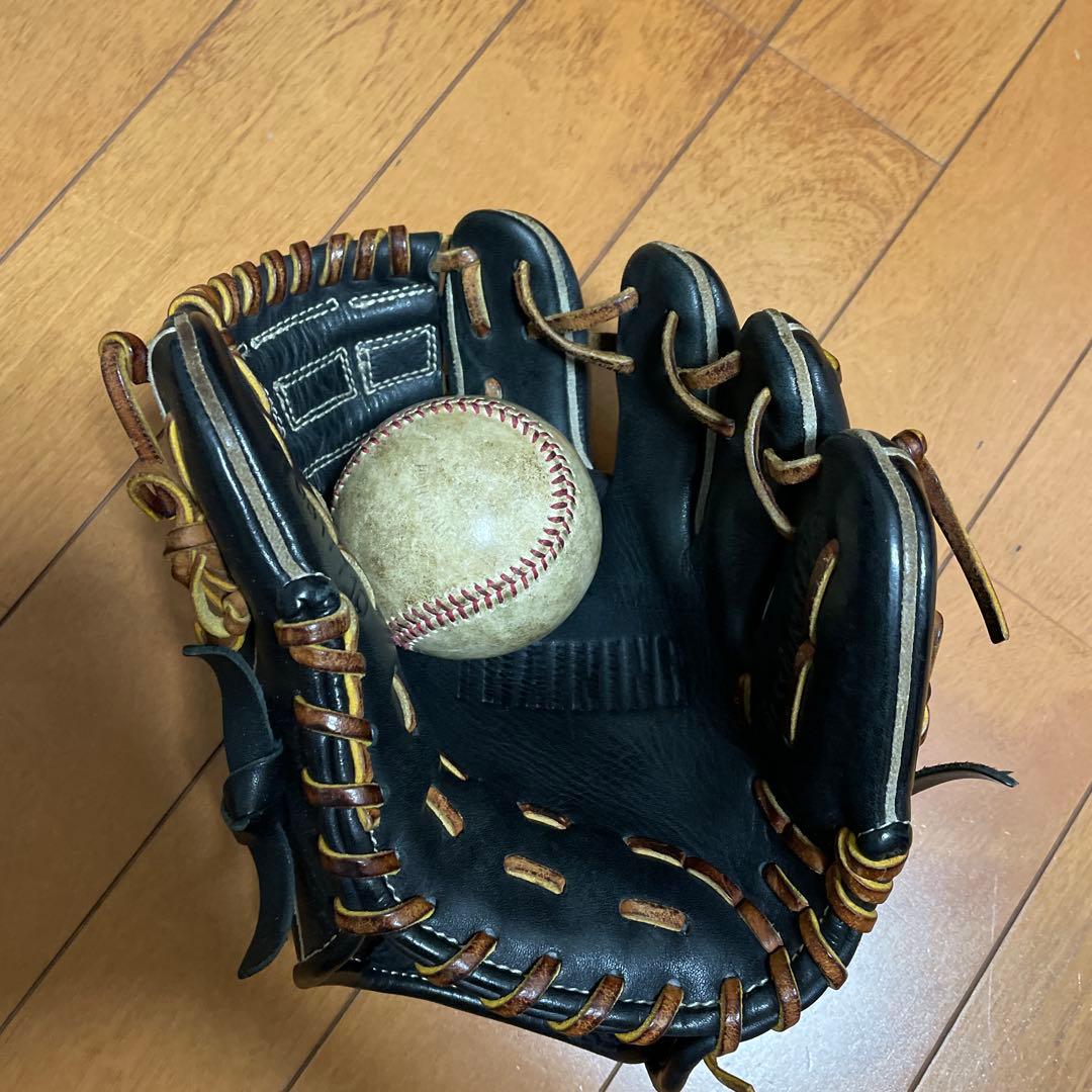 ZETT 硬式　軟式　内野手用トレーニンググローブ