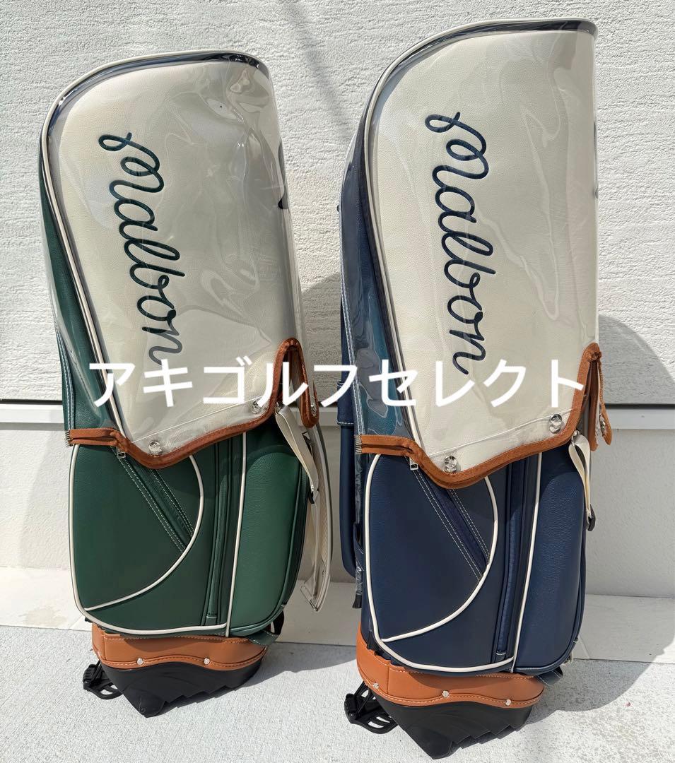 即日発送　Malbon キャディバッグ ネイビー