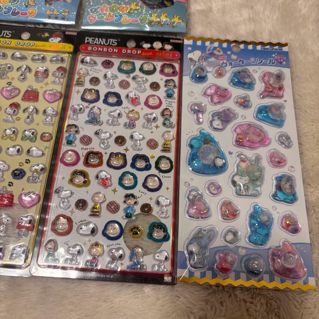 正規品　スヌーピー　ボンボンドロップシール　ミニ　ウォーター　おはじき　ボンドロ