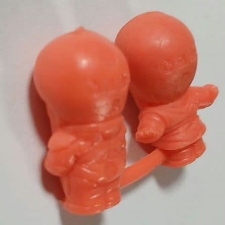 【超激レア・当時物】ガン消し プル＆プルツー（未切り）正規品 橙色