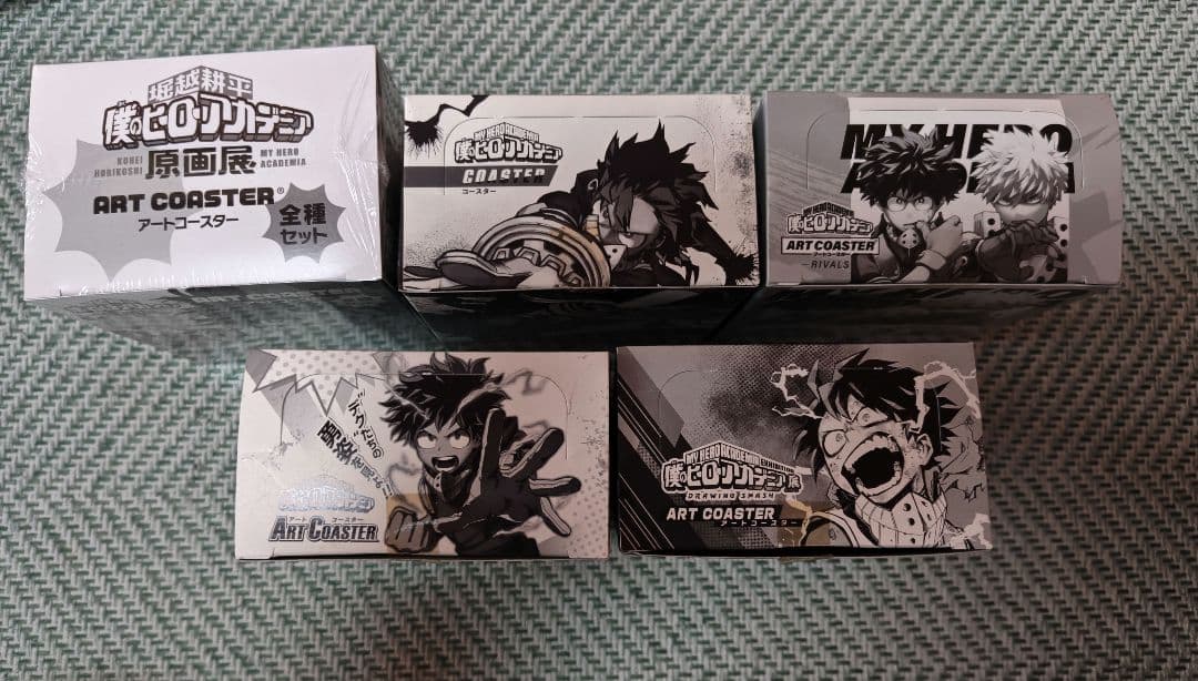 僕のヒーローアカデミア　アートコースターセット