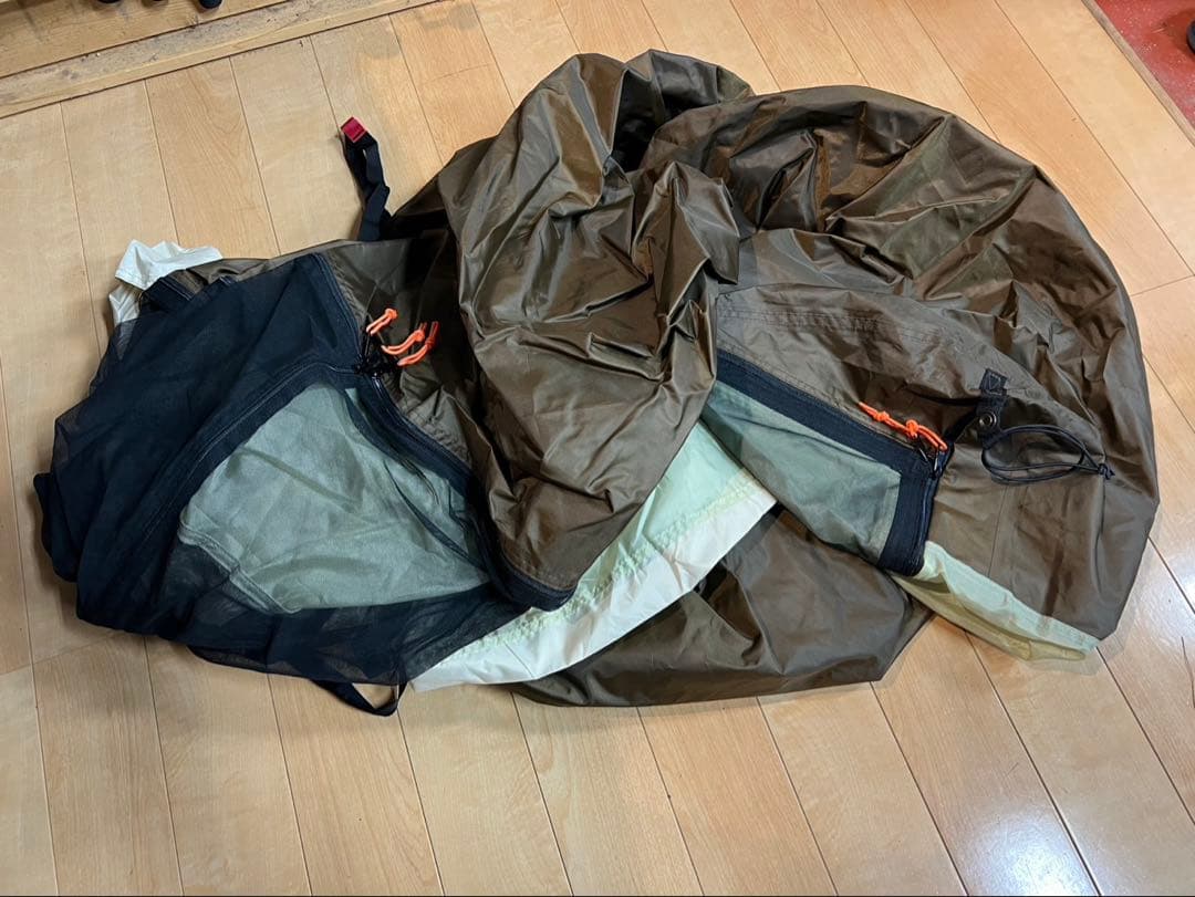 【スノーピーク】ヘキサイーズ 1 アイボリー 5回使用 美品 グランドシート付