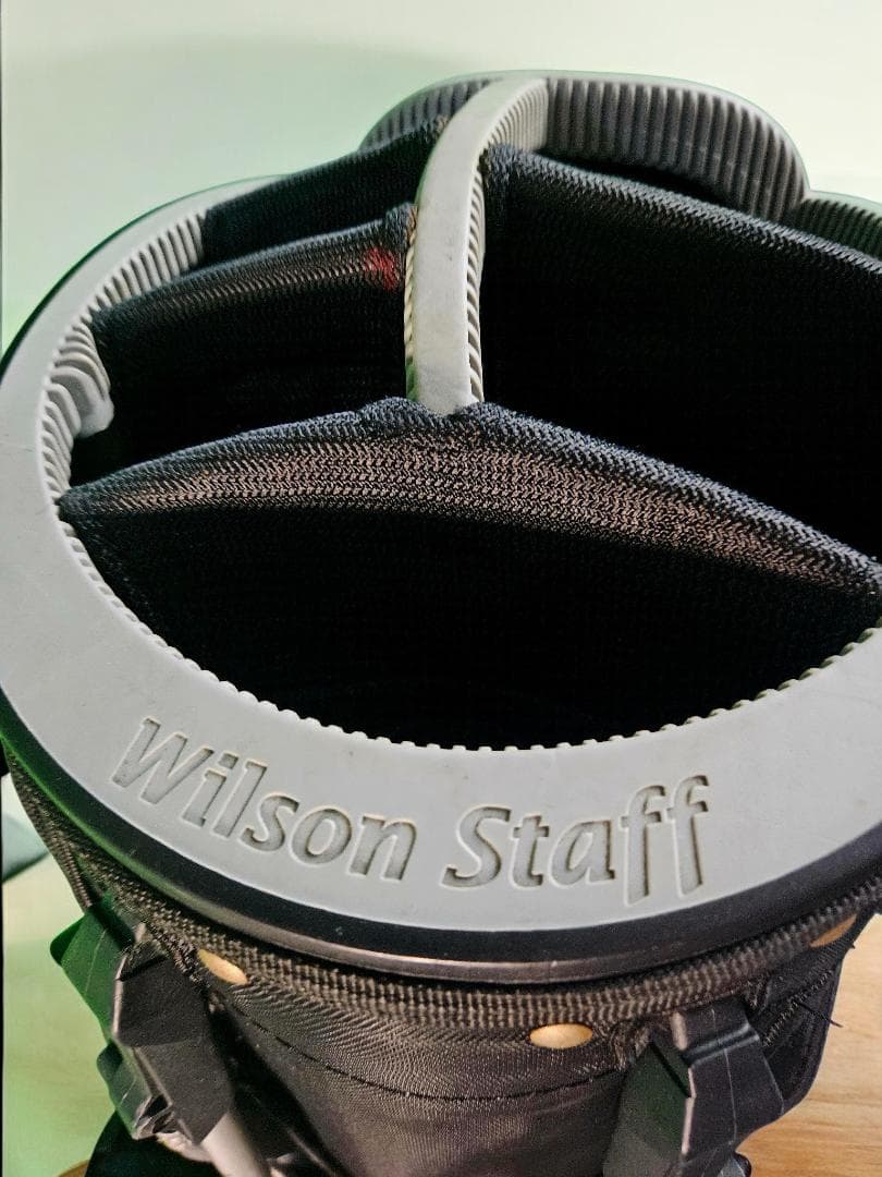 SU送料無料/美品　Wilson Staff スタンド式ゴルフ ブラック