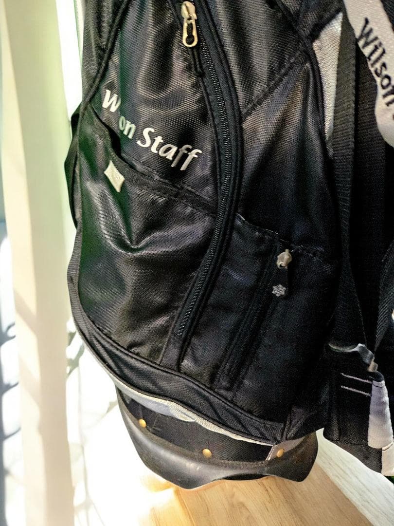 SU送料無料/美品　Wilson Staff スタンド式ゴルフ ブラック
