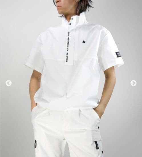 ★新品★ 8YARDS SideTuck Half Sleeve Blouson