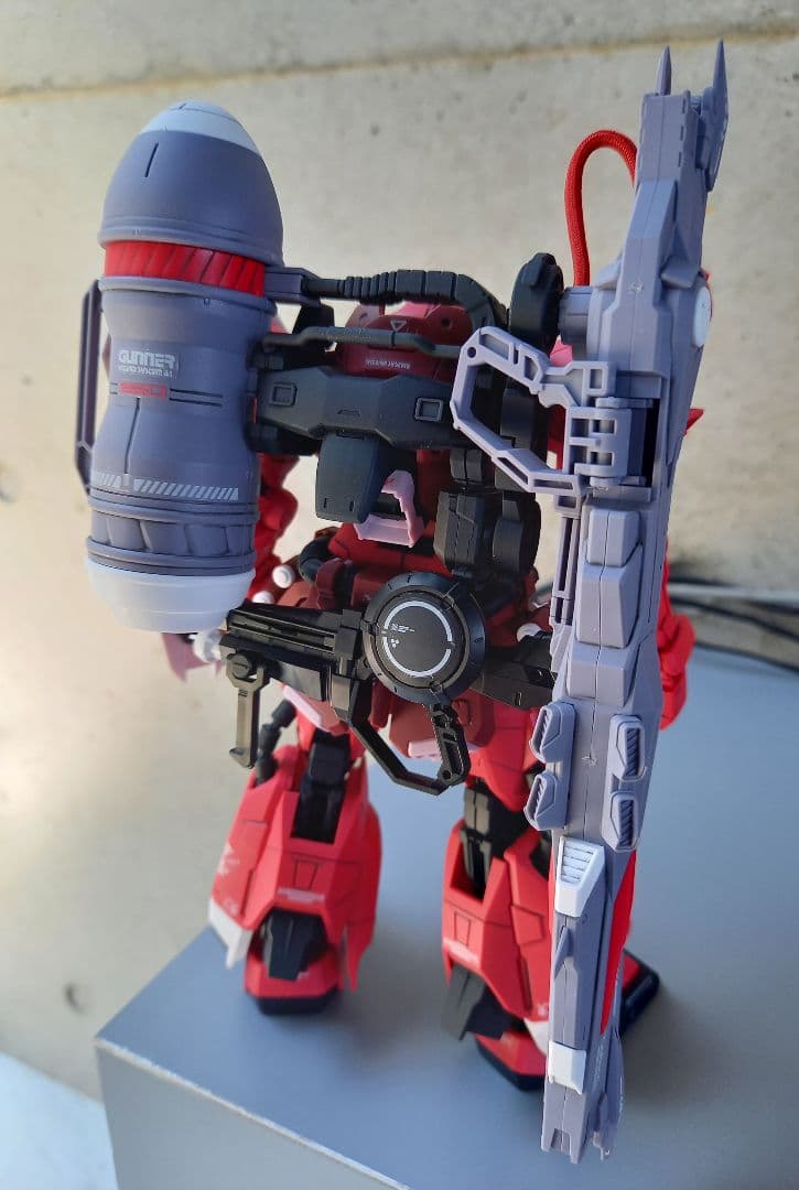 MG　ガナーザクウォーリア　ルナマリア・ホーク専用機　完成品　SEED　ガンプラ