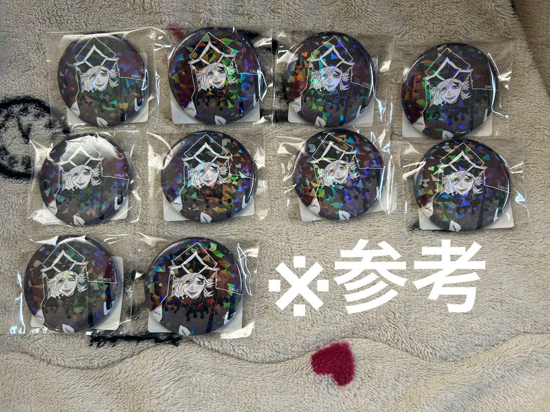 鬼滅の刃 オールスター缶バッジ 童磨 10点