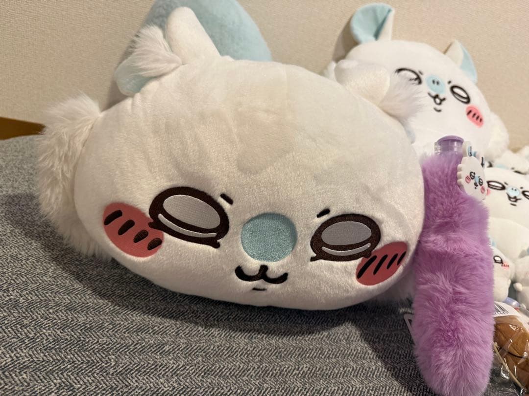 ちいかわモモンガだらけくじA賞＋たぬきだもんくじ＋プライズモモンガ古本屋シーサー