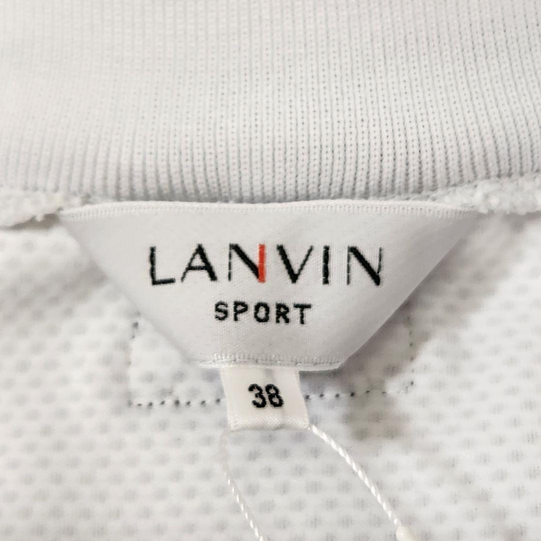 ✨タグ付未使用品✨LANVIN SPORT フルジップゴルフジャケット 白 38