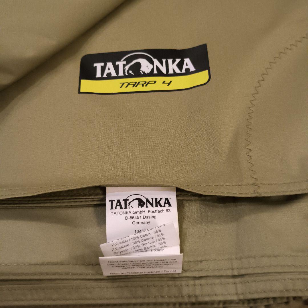 旧ロゴ、TATONKA Tarp 4 TC　タトンカ タープ4 TC