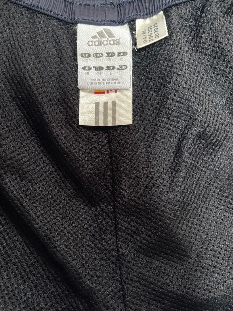 adidas ジャージ上下セットレディース Lサイズ ダークブルー/グリーン