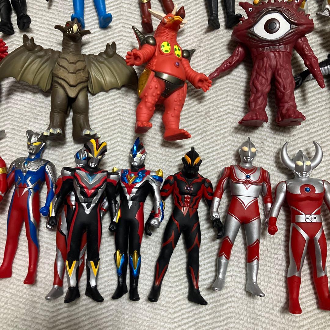 ウルトラマン　ソフビ　まとめ売り　40体以上