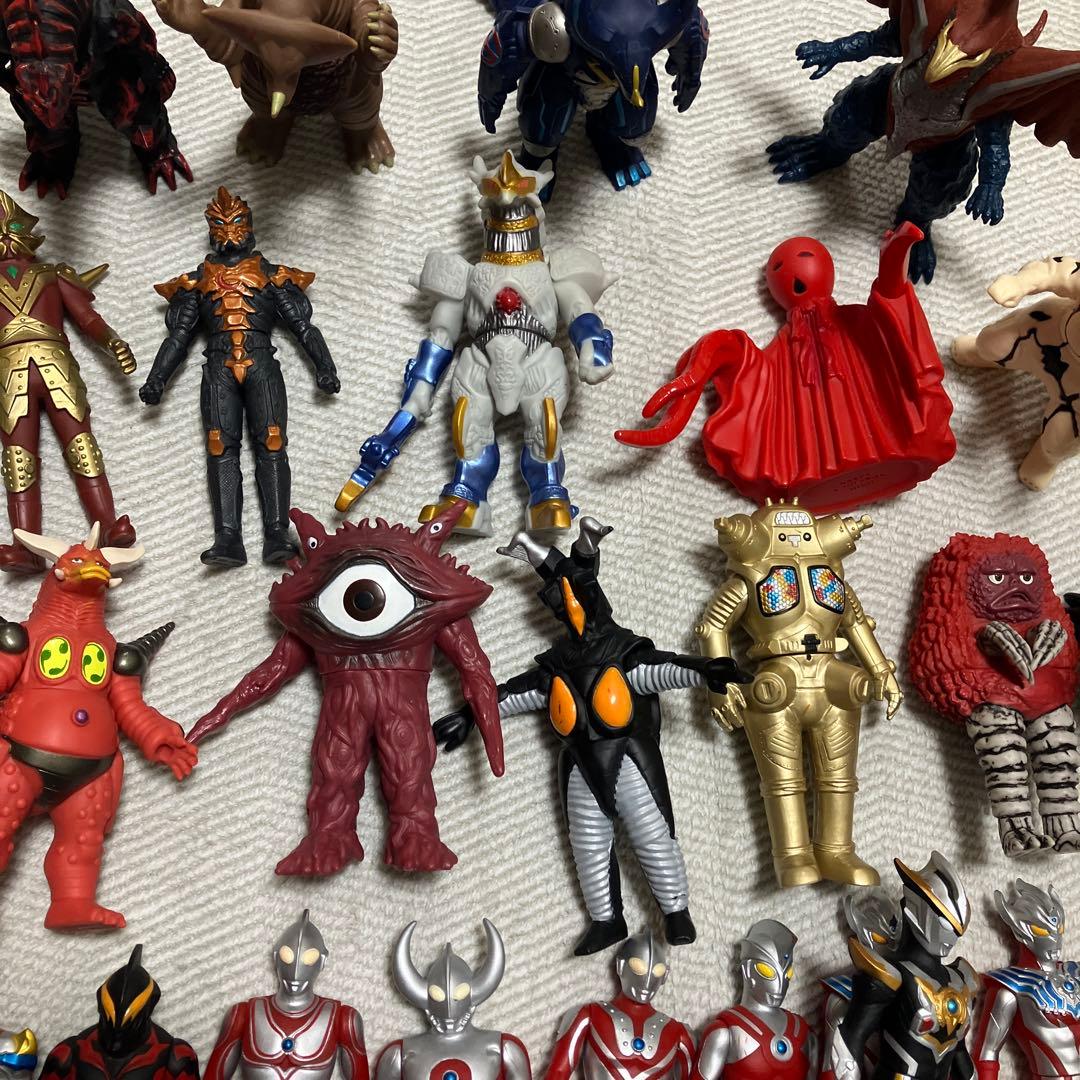 ウルトラマン　ソフビ　まとめ売り　40体以上
