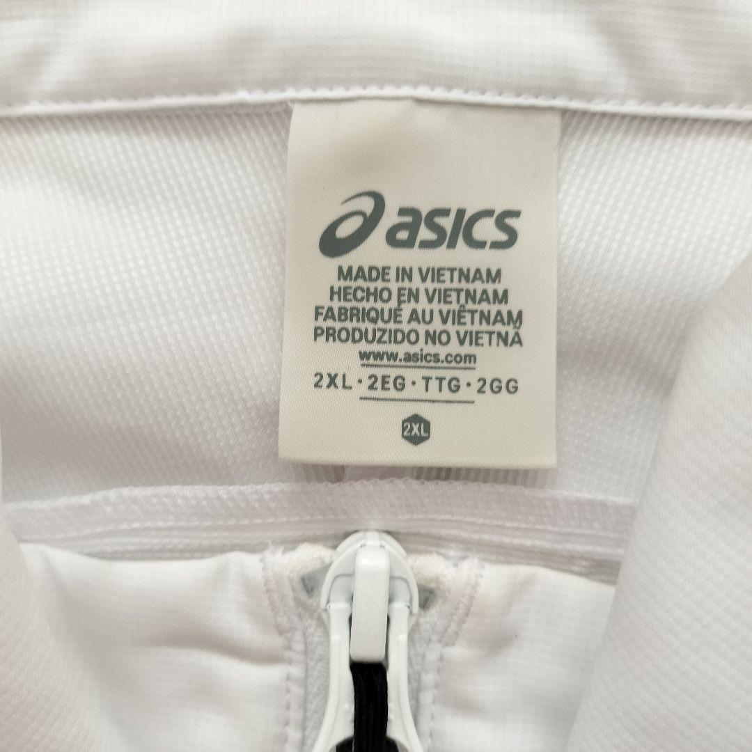 ASICS ジャージ 上下セット セットアップ メンズ 2XL 薄手