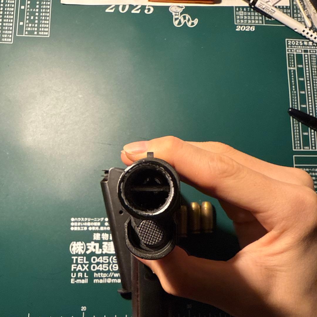 マルシンモデルガンM1911ガバメント　リアルカスタム「玩具、インサート付き。