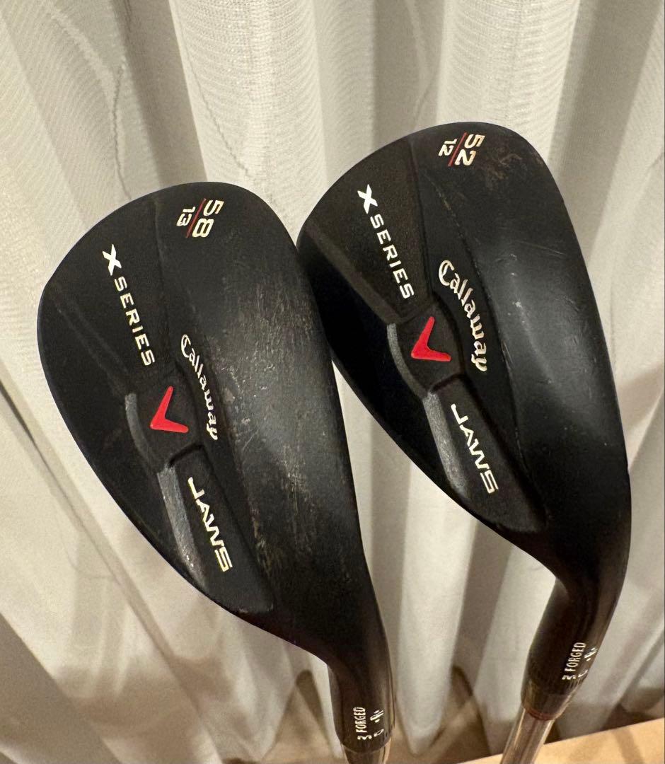 【過去アイテム処分】Callaway JAWS X Series58° 52°