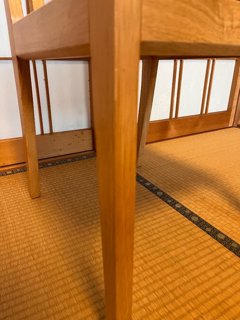 木製ダイニングチェア ノワール系 和モダン 椅子
