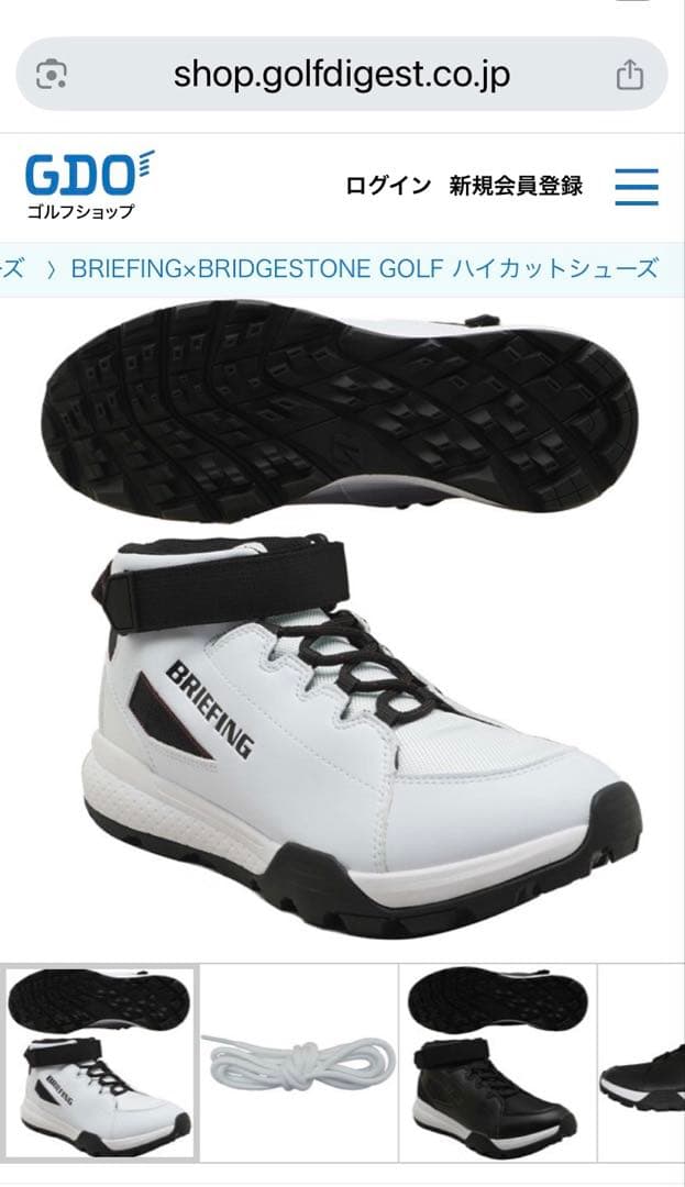 シューズ(男性用) BRIEFING GOLF 27.5