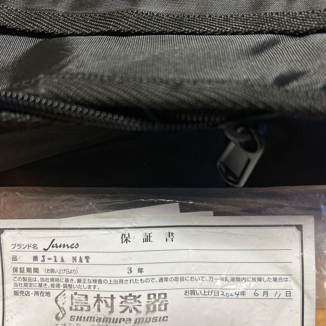 【すぐ弾けます】James アコースティックギターJ-1A NAT