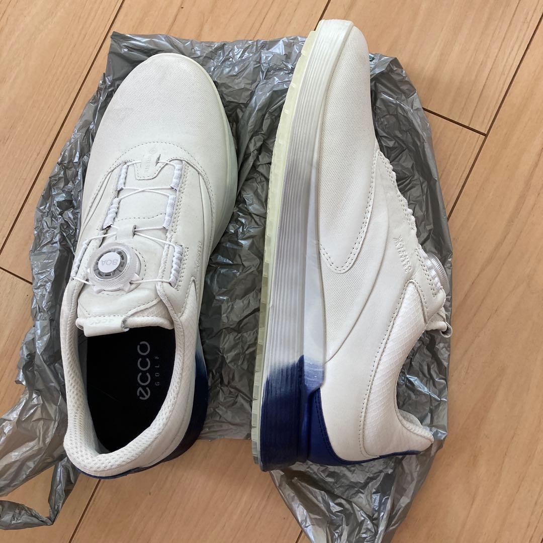 【ゆちぇゆちぇ様限定】ECCO ダイヤル式ホワイトスニーカー
