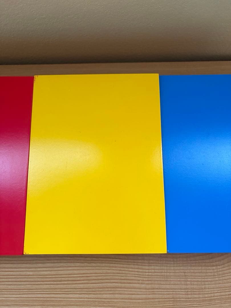 【未使用品】モンテッソーリ教育　色付き円柱