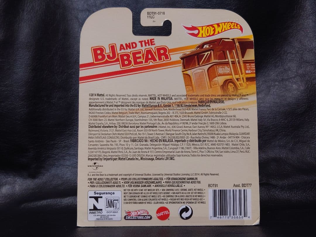 THUNDER ROLLER トラック野郎ミニカー BJANDTHEBEAR