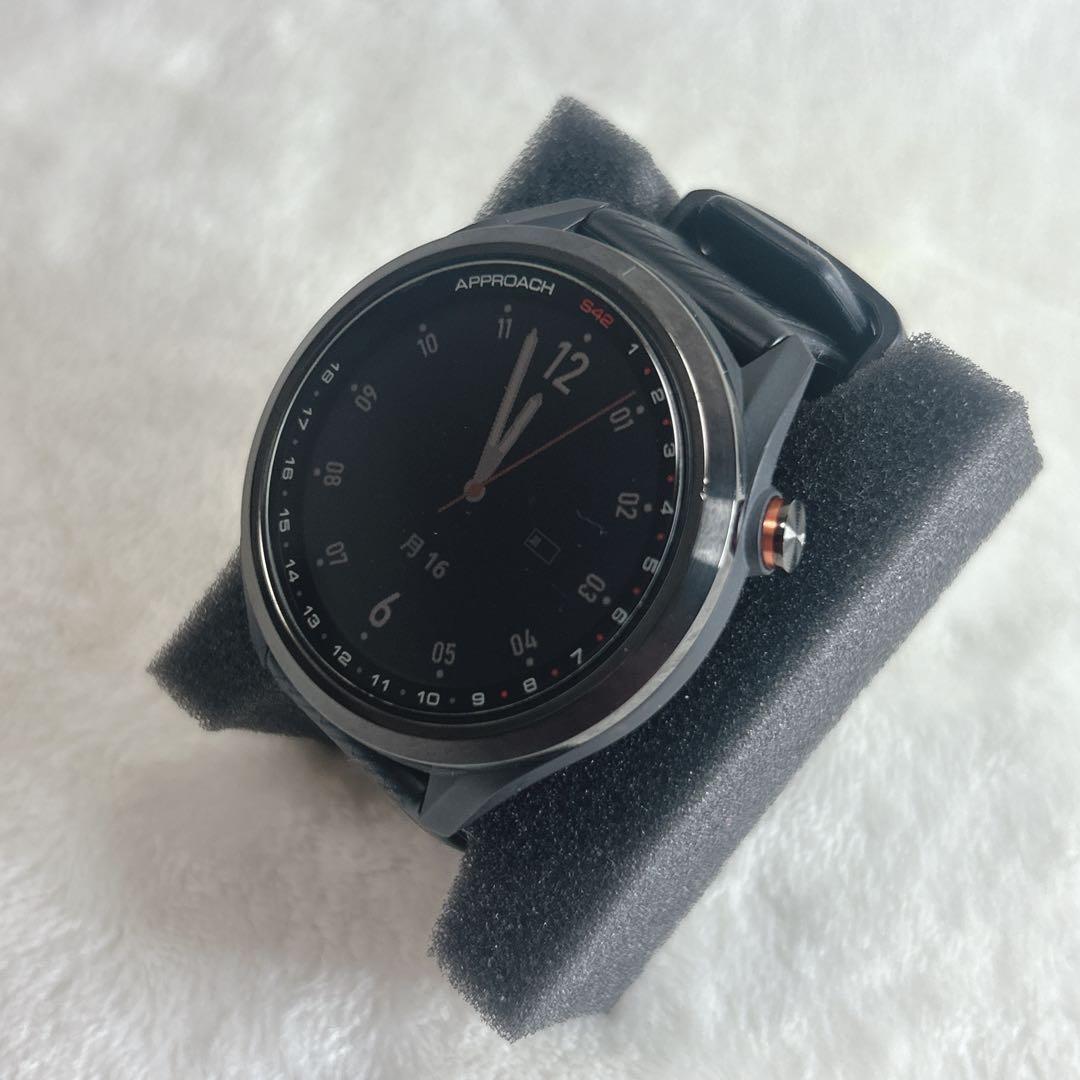 ✨未使用級✨ Garmin Approach S42 GPSナビ　ゴルフウォッチ