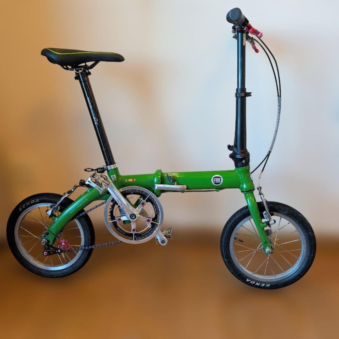 FIAT 軽量8.５k g 折りたたみ自転車 カスタムFDB140 DAHON