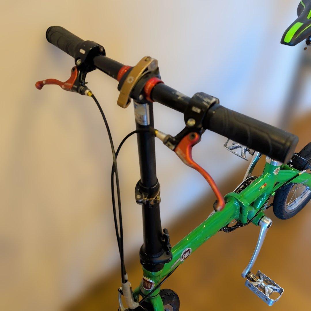 FIAT 軽量8.５k g 折りたたみ自転車 カスタムFDB140 DAHON