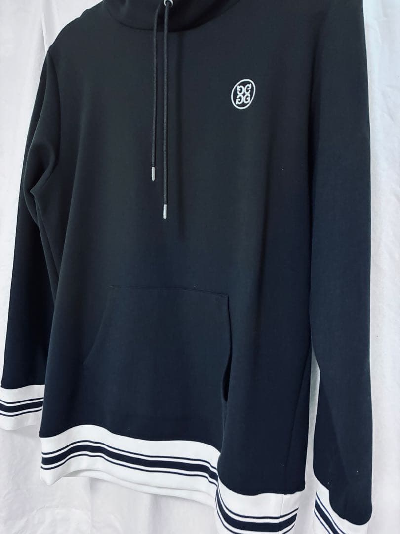 【美品】G／FOREフーディー黒スウェット ユニセックスMサイズ