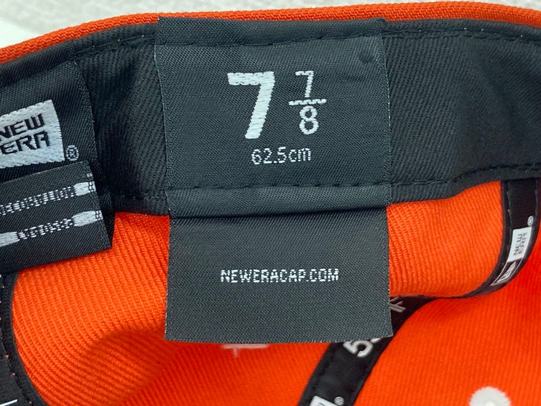 NEWERA ニューエラ 日本ハムファイターズ キャップ オレンジ 7 7/8
