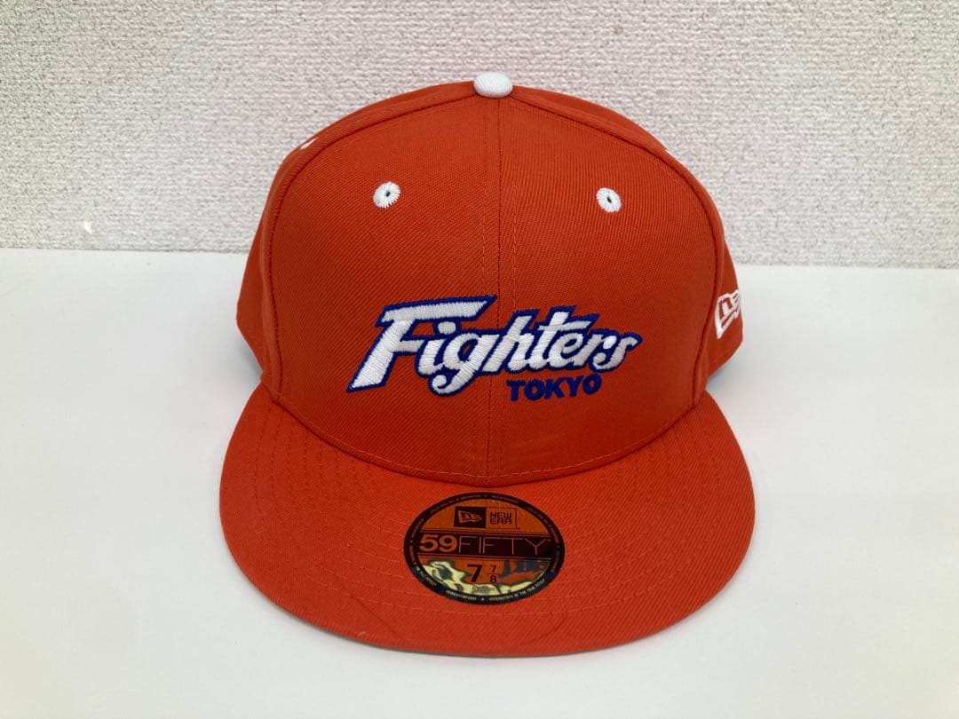 NEWERA ニューエラ 日本ハムファイターズ キャップ オレンジ 7 7/8