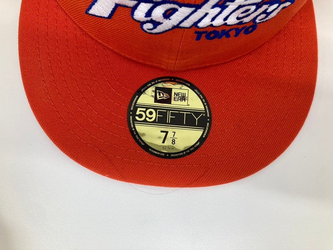 NEWERA ニューエラ 日本ハムファイターズ キャップ オレンジ 7 7/8