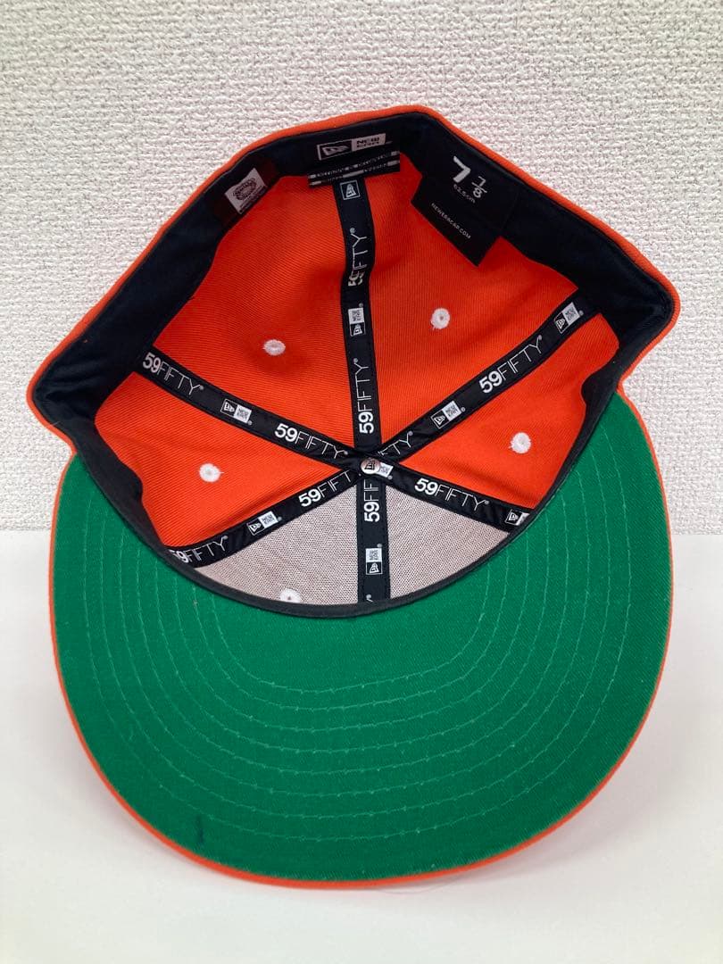 NEWERA ニューエラ 日本ハムファイターズ キャップ オレンジ 7 7/8