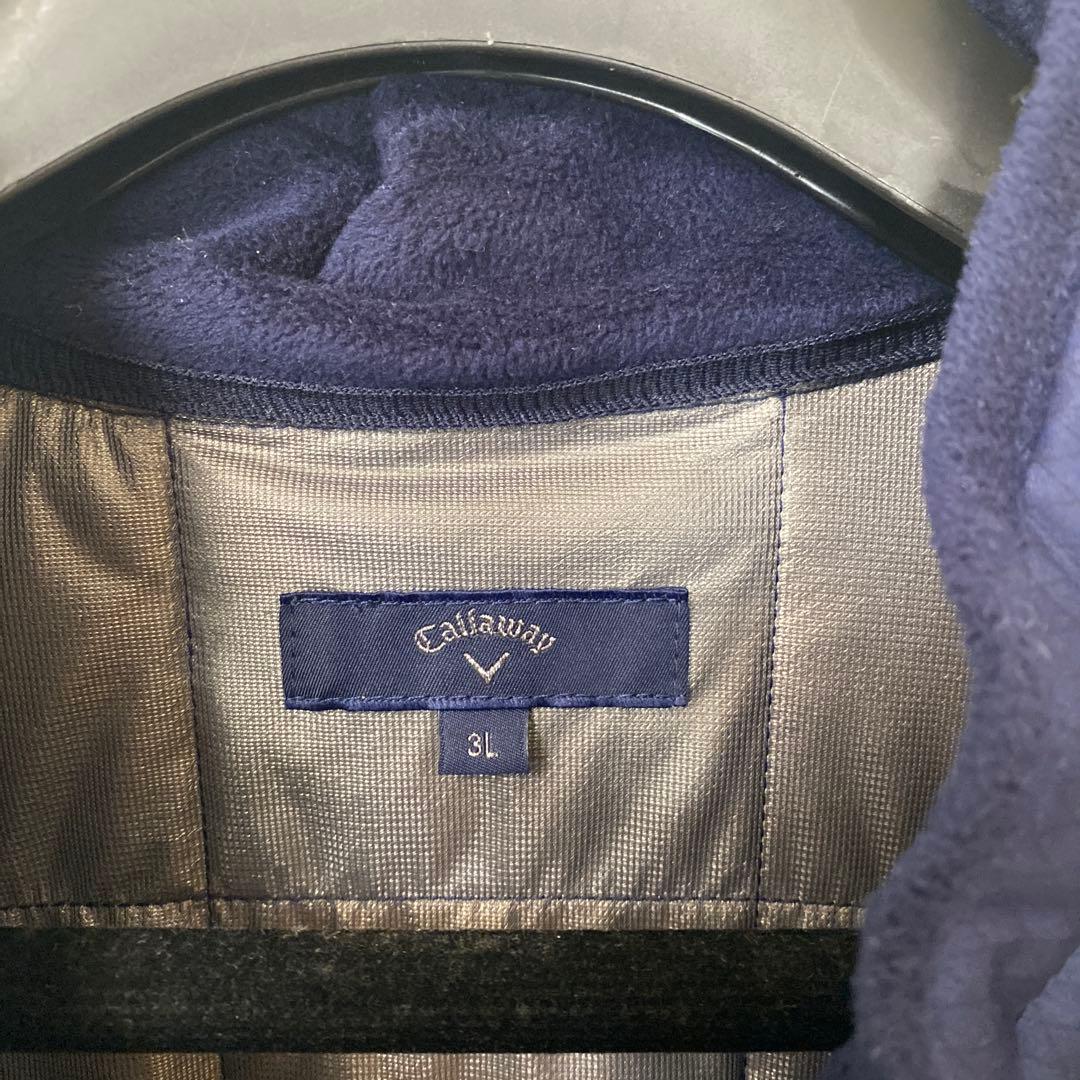 Callaway ネイビー キルティングジャケット （3L）
