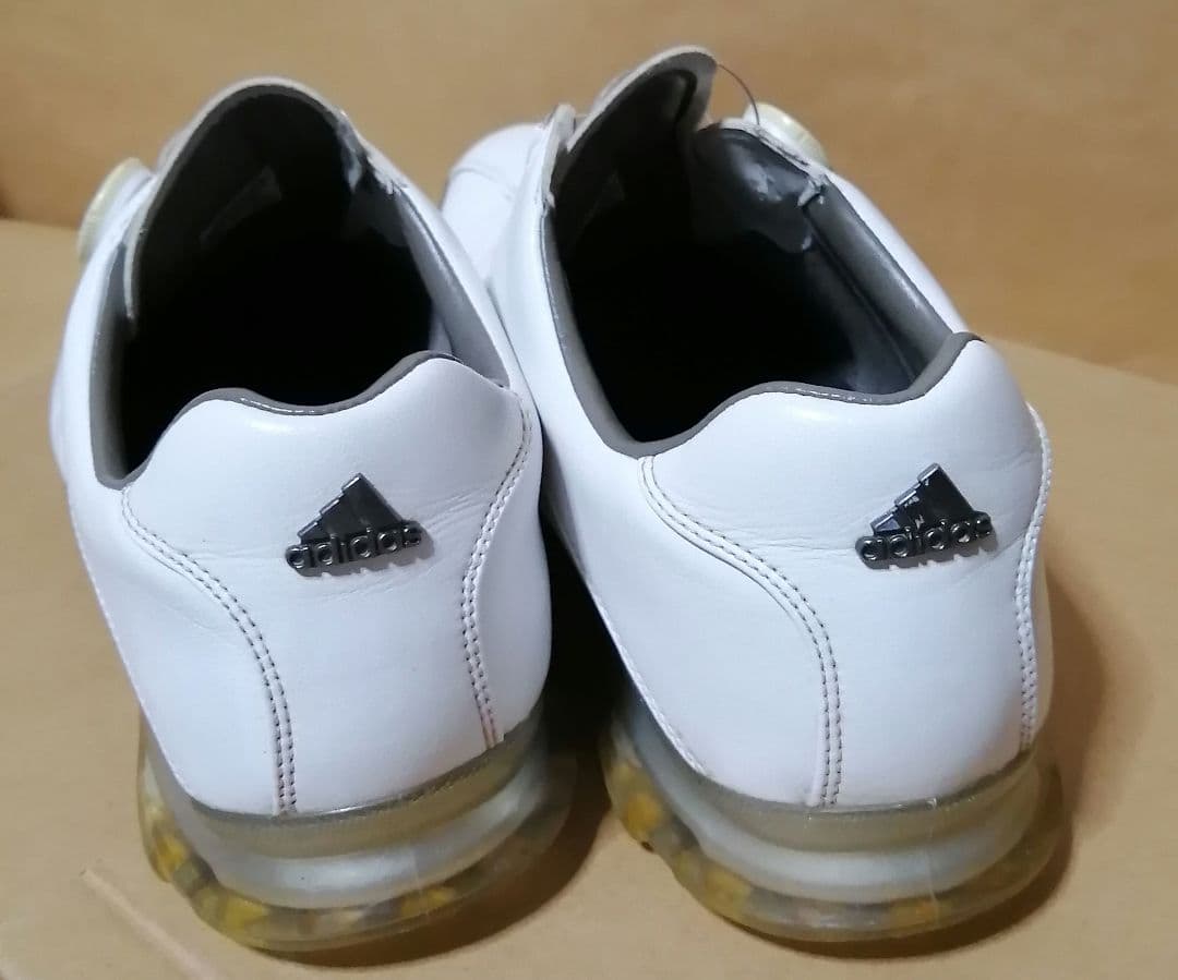 adidas ゴルフシューズ adipure 白 30cm