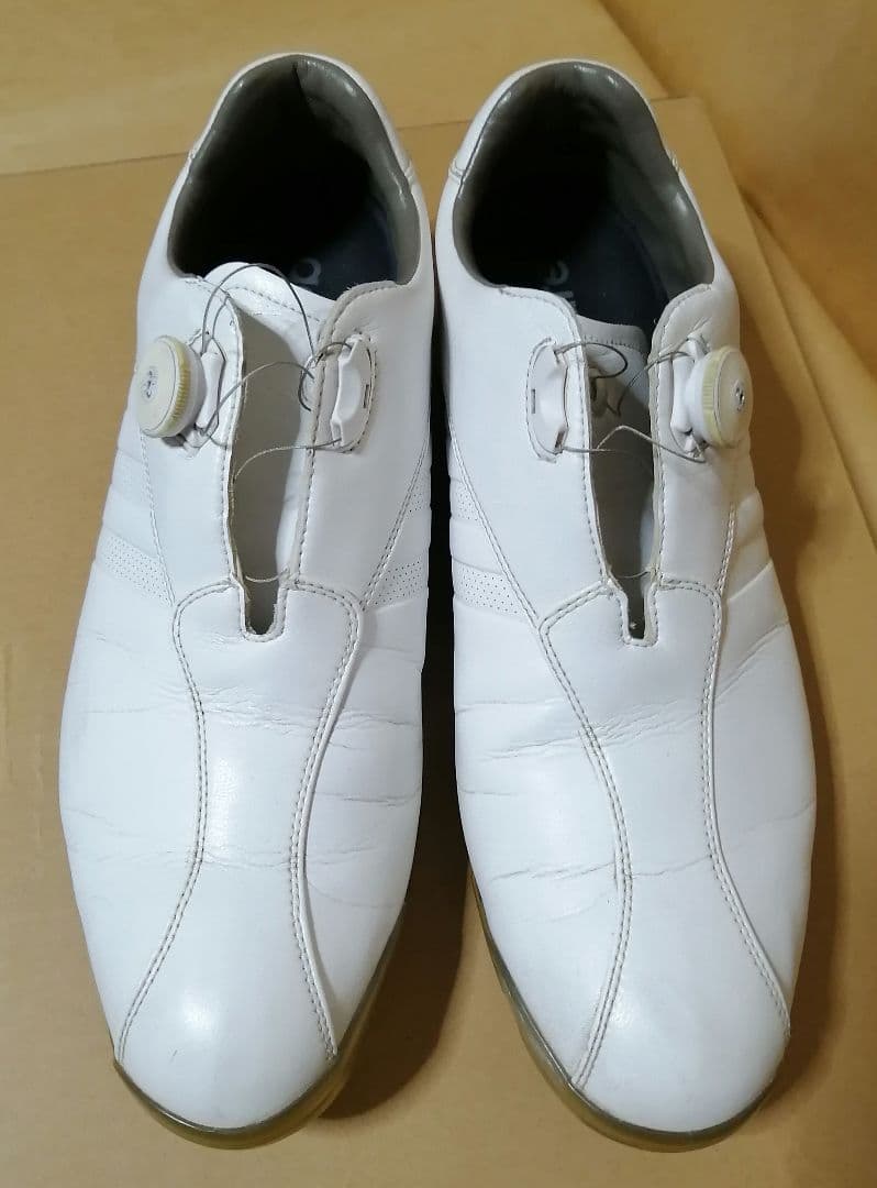 adidas ゴルフシューズ adipure 白 30cm