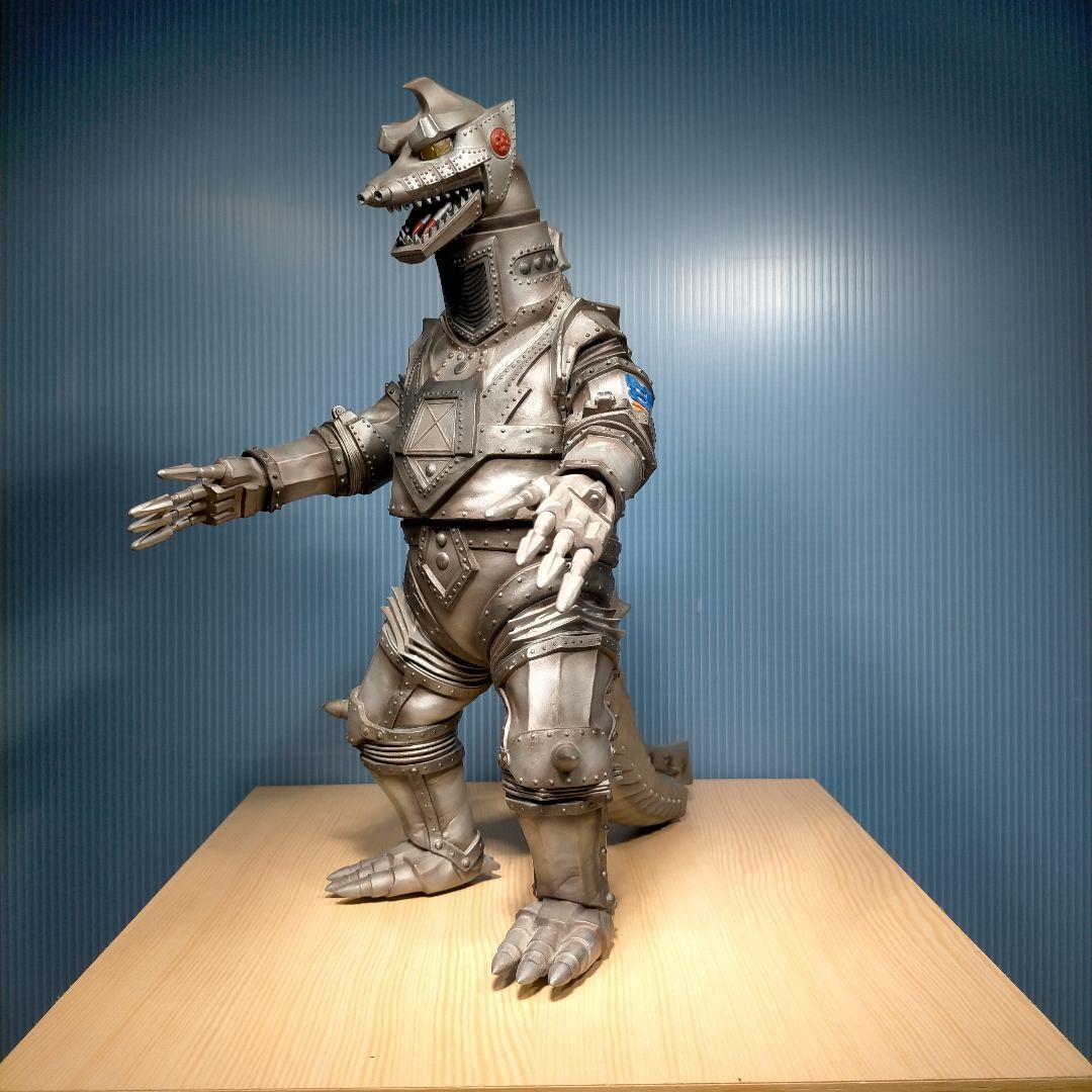 ビリケン商会　メカゴジラ２ 彩色済み可動式ソフビフィギュア 約30cm
