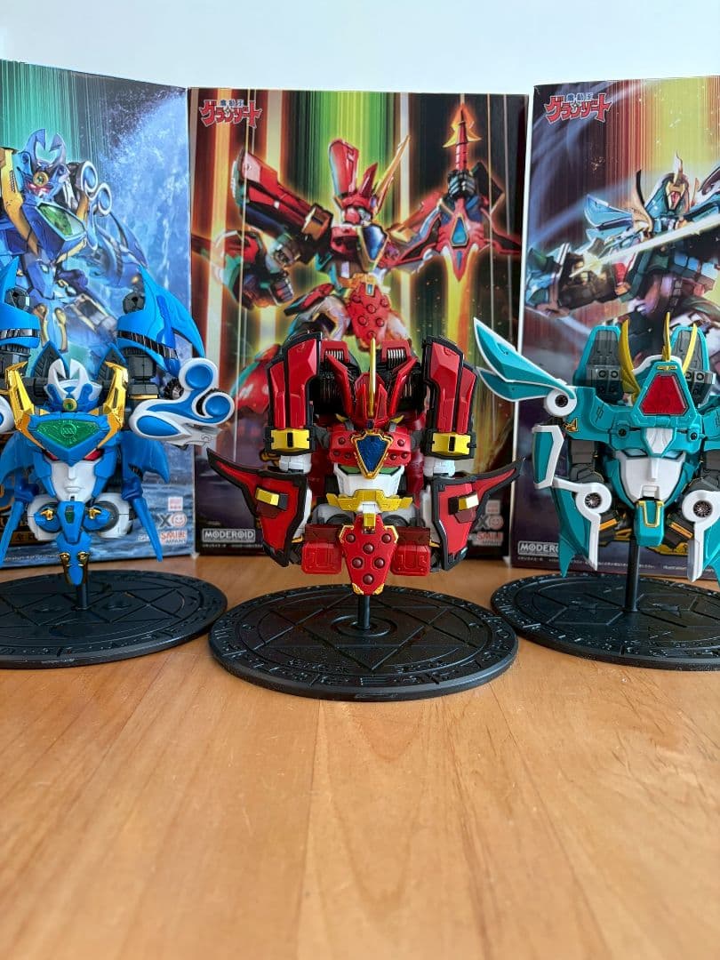 MODEROID King’s Style グランゾート 王金版　3体セット