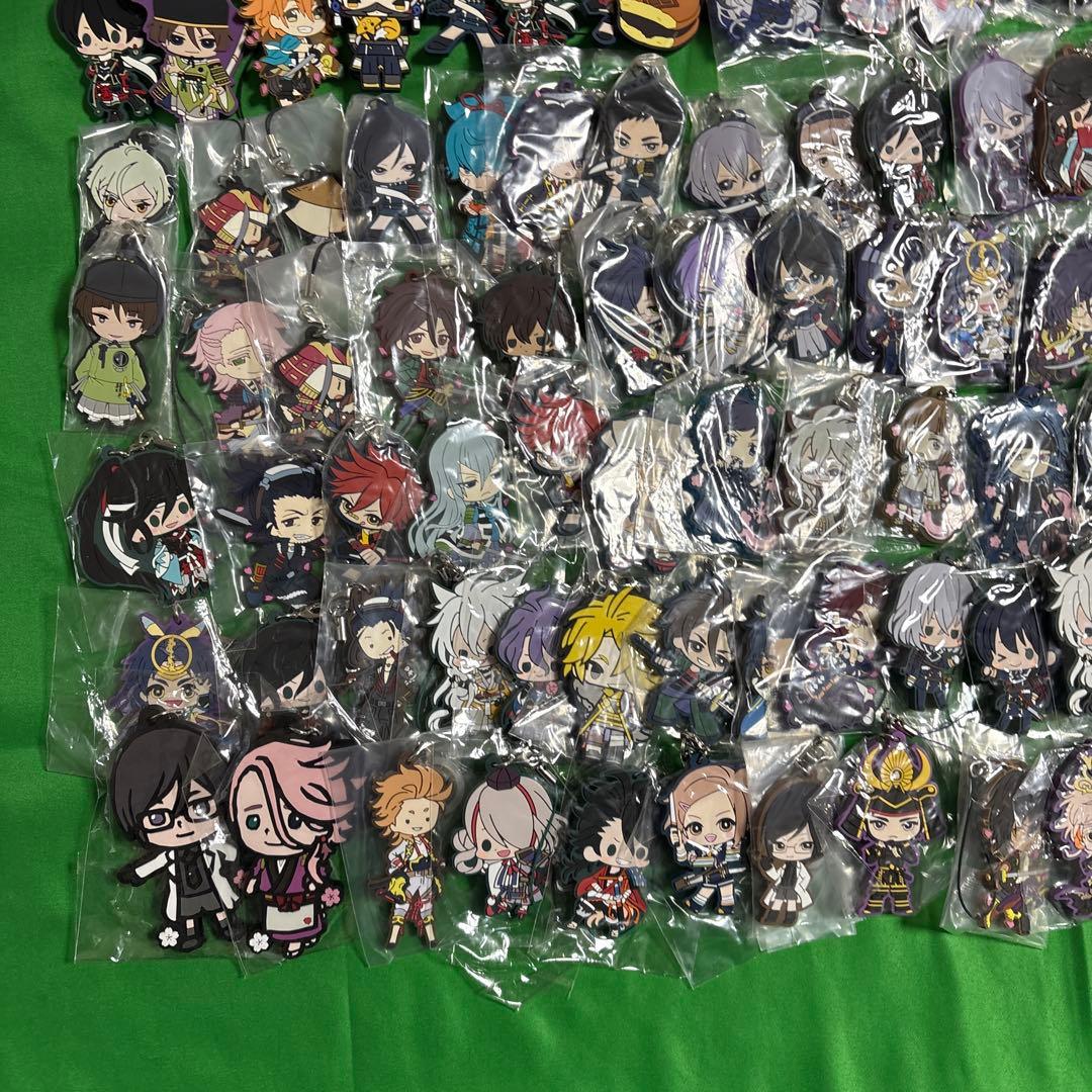 写真2枚目あり 刀剣乱舞 ラバーストラップ類 大量まとめ売り ②