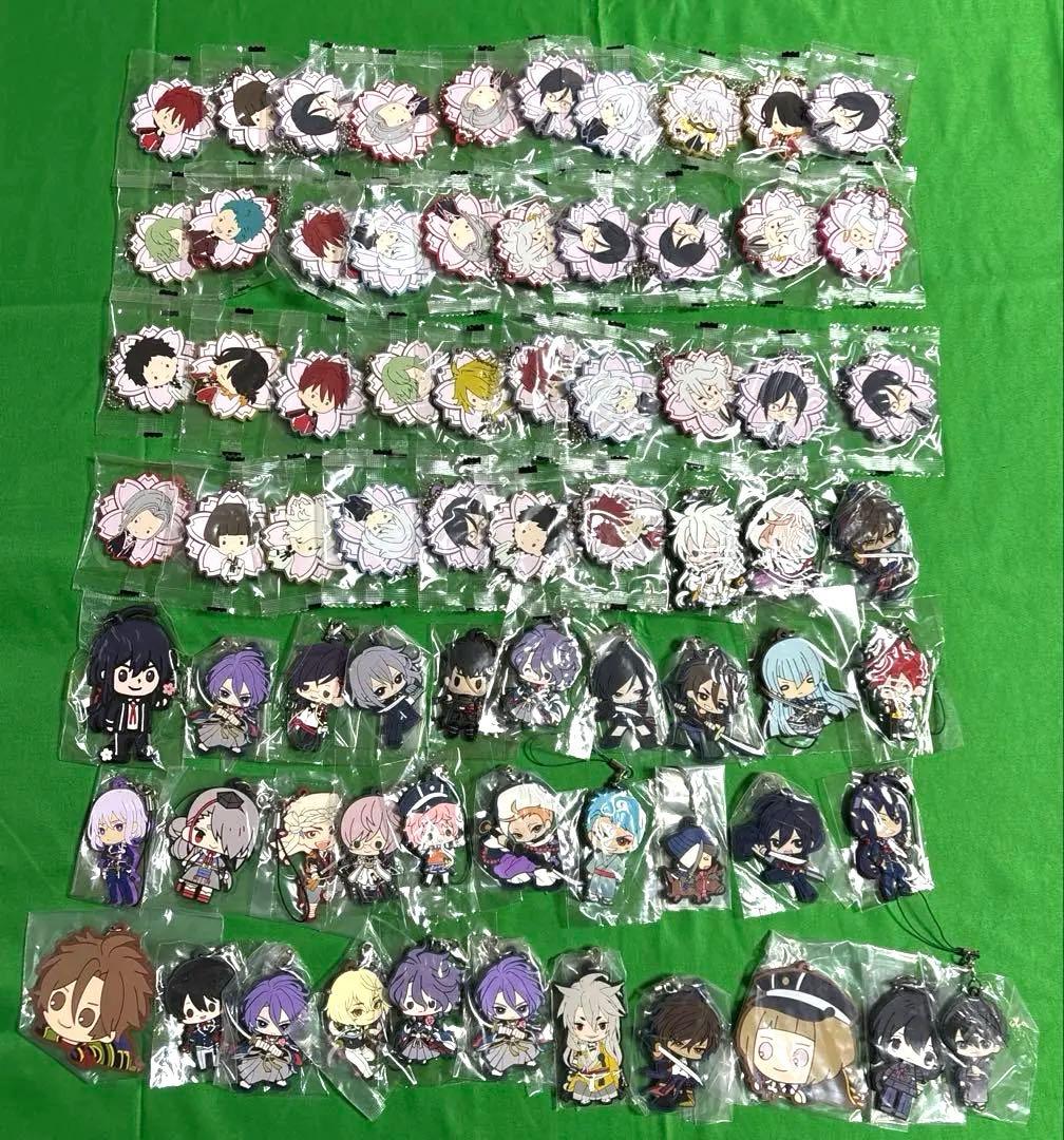 写真2枚目あり 刀剣乱舞 ラバーストラップ類 大量まとめ売り ②