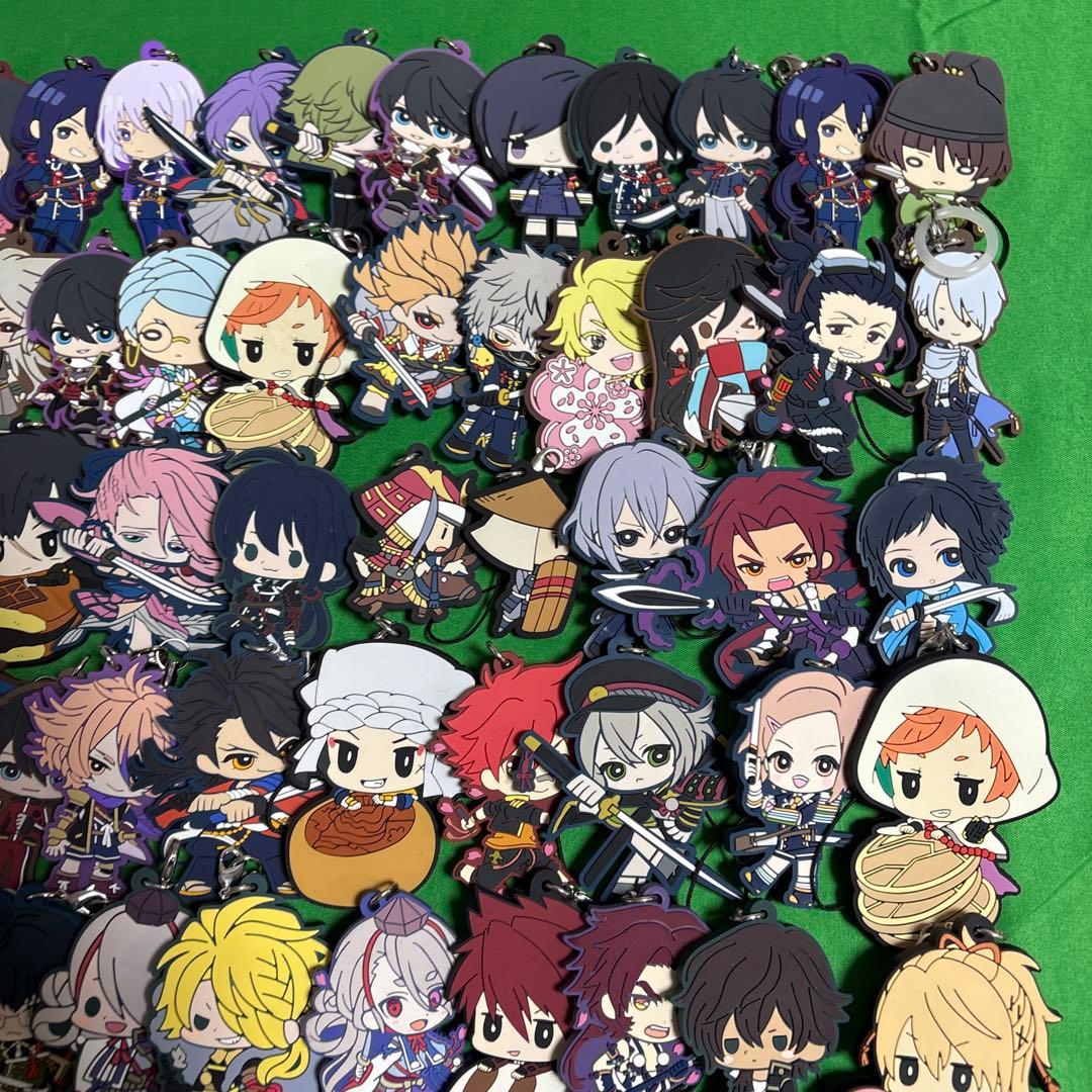 写真2枚目あり 刀剣乱舞 ラバーストラップ類 大量まとめ売り ②