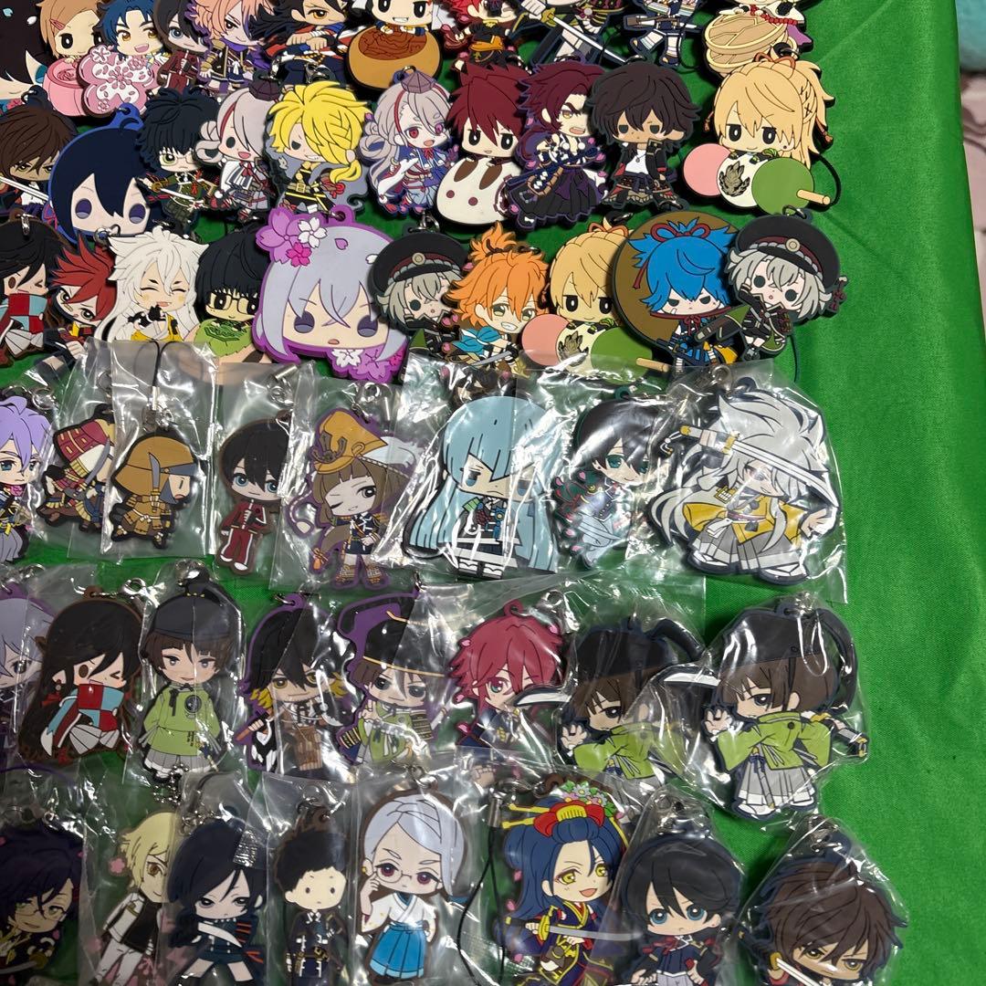 写真2枚目あり 刀剣乱舞 ラバーストラップ類 大量まとめ売り ②