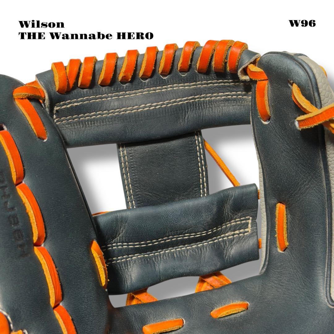 希少品！ Wilson ウィルソン ワナビー 軟式野球 内野手 グローブ グラブ