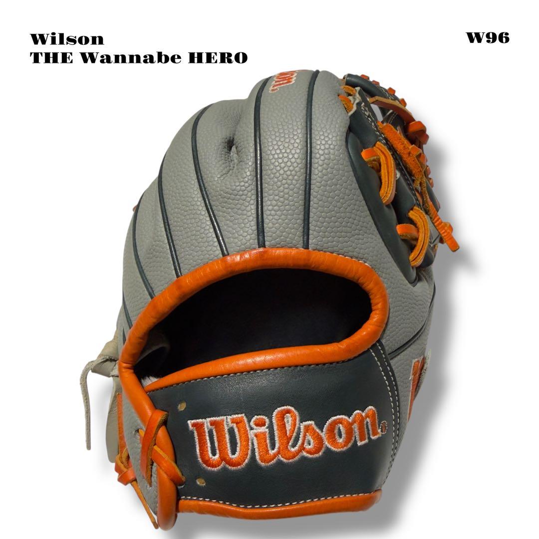 希少品！ Wilson ウィルソン ワナビー 軟式野球 内野手 グローブ グラブ