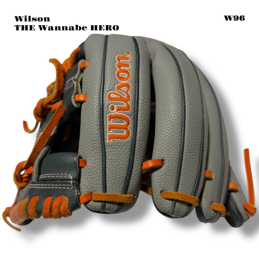 希少品！ Wilson ウィルソン ワナビー 軟式野球 内野手 グローブ グラブ